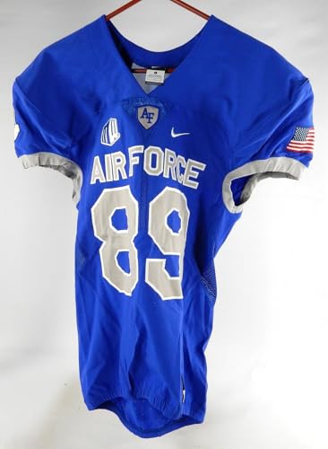 Air Force Falcons #89 Game Used Jersey Name Plate Removed L 967 - College Game Used