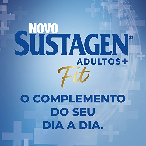 Complemento Alimentar Sustagen Adultos+ Fit Sem sabor - Lata 370g, Sustagen N&E
