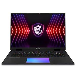 MSI Titan 18 HX A14VIG-080ES – Ordenador portátil 18″ (Intel Core i9 14900HX, RAM 32GB x 2, 2TB SSD, Windows 11 Home) Core Black – Teclado QWERTY español
