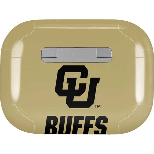 Skinit Decal Audio Skin Compatible with AirPods Pro 2nd Gen - Officially Licensed University of Colorado CU Buffs Design