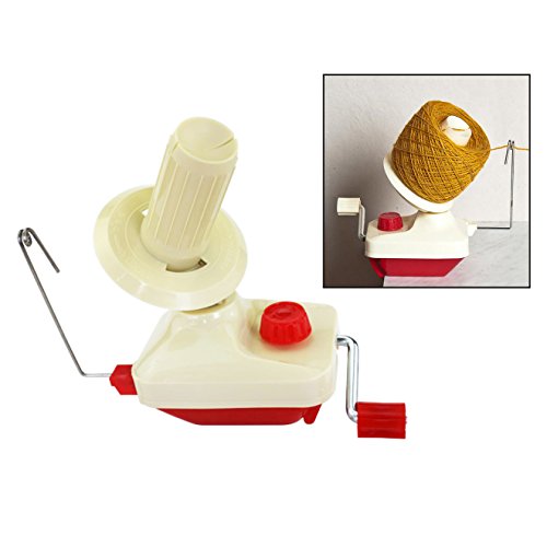 Itian® Bobinadora de bolas de rosca,Corchete de la mesa de la devanadera, broche manual Accesorios de costura,Uso en el hogar Manual Winder Holder