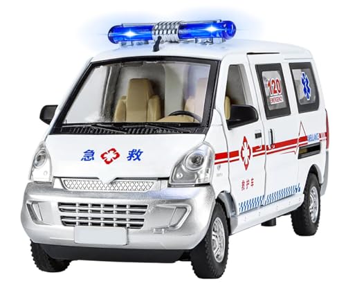 Image of Die-Cast Zinc Alloy 1:24 Scale Wuling Postal Van【Large】 with 6 Openable Doors,Lights & Music & Steerable Front Wheels