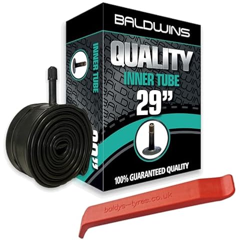 Baldwins 29" Inner Tube with Tyre Lever Cover