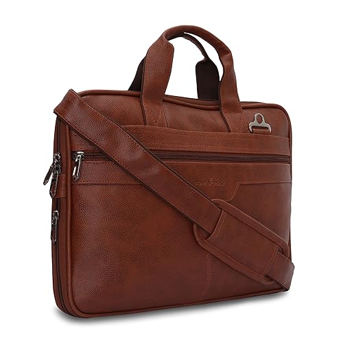 Krisons Golddust Laptop Messenger Bag with Adjustable Shoulder Strap, Padded Compartment & Storage Pockets, Water Resistance, Travel-Partner, Perfect For Laptop Upto 16" (Unisex) (B0CJYB6NXM) Amazon Price History, Amazon Price Tracker