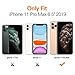 MoKo Compatible with iPhone 11 Pro Max Case, Anti-Yellow Slim Case Reinforced Corners TPU Bumper & Hard Panel Cover Fit Apple iPhone 11 Pro Max 6.5 inch 2019 - Crystal Clear