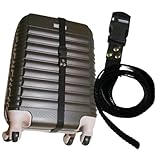 Cinta para Mala de Viagem, Alça Fita de 25mm, Preta, 2 Metros