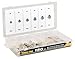 Tradespro 836359 Metric Acorn Hex Nut Assortment, 150-Piece
