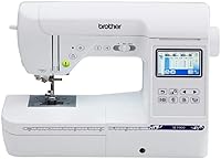 Vista 1 de Brother SE1900 Máquina de coser y bordar, 138 diseños, 240 puntadas integradas, computarizada, área de bastidor de 5" x 7", pantalla táctil LCD