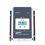 EPEVER 50A MPPT Solar Charge Controller Tracer-an Series High-Power Charge Controllers Compatible with 12V/24V/36V/48V Lead-Acid and Lithium Batteries (50A)
