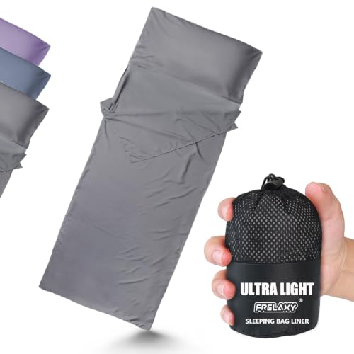 Frelaxy Ultralight Sleeping Bag Liner - Lighter & Compact...