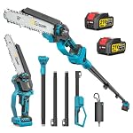 Gisam – 2-In-1 KettensäGe Und Hochentaster Akku FüR Makita 18v, Mit 