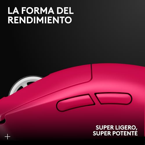 Miniatura 2 de Logitech G Pro X Superlight 2 Lightspeed Ratón Inalámbrico Gaming, Ligero, 4k Polling, Interruptores Híbridos Lightforce,Sensor Hero 2, 32k Ppp, 5 Botones Programables, Usb-C, Pc, Mac - Rosa