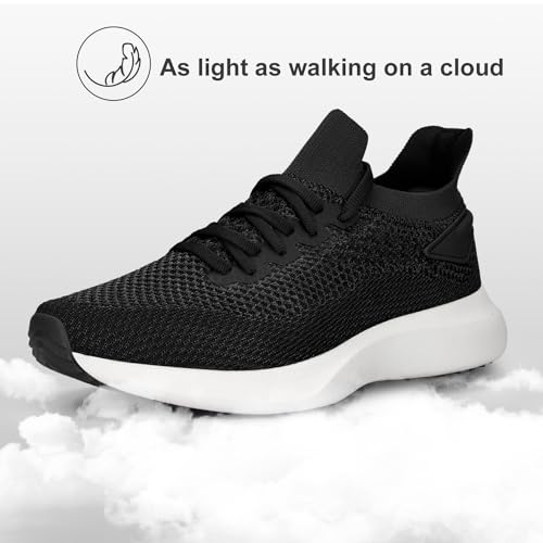 Image of Abboos Walking Shoes Women Breathable Running Sneakers Casual Tennis Shoe | Hiking Shoes Lightweight Non-Slip Comfortable Fashion Sneakers Athletic Shoes for All-Day Standing Gym Workouts Travel