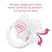 LittleForBig Bigshield Generation-II Adult Sized Printed Pacifier Blushing Baby Pattern