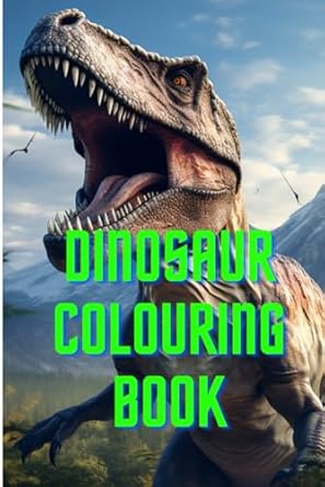 Dinosaur Colouring Book : COLOURING, MORGAN: Amazon.co.uk: Books