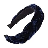 MIRRAY Rockabilly Mode Samt Braid Haarband Frauen Haar Kopf Hoop Sweet Girls Neues Trend Sommer Hair Stirnband Marine