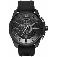 Diesel Reloj Mega Chief para Hombre, Movimiento cronógrafo con