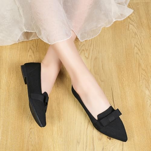 Flats for Women Pointed Toe Ballet Flats Shoes Mesh Breathable Comfortable Dressy Casual Slip On Ballerina Walking Flats4