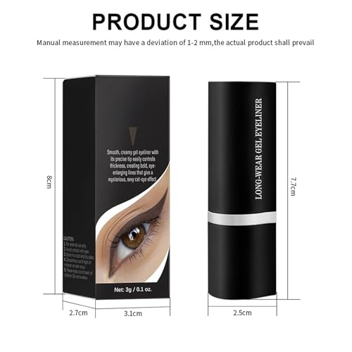 Delineador en crema impermeable para ojos miniatura 7