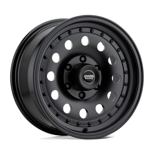 American Racing AR62 OUTLAW II 18X8 5X5.0 5.68 30mm SATIN BLACK - AR628837B