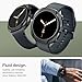 Spigen Liquid Air Designed for Samsung Galaxy Watch 8 44mm Case Flexible Lightweight TPU Cover (2025) - Matte Black