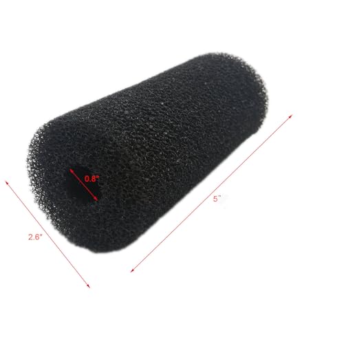 Image of 5″ Big Prefilter Sponge Foam Replacement Filtration Kit for Pond Aquarium Fish Tank, 6 Pack