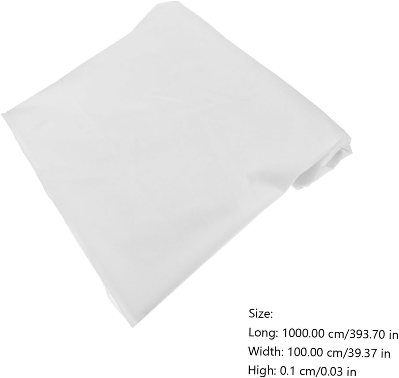 VILLFUL Double-Sided Fusible Interfacing for Sewing 1m x 100m Non-Woven Hot Melt Adhesive Fabric for Garment Lining and DIY Projects