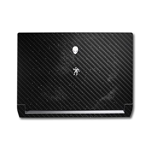 Image of MightySkins Carbon Fiber Skin Compatible with Alienware M17 R5 (2022) Full Wrap Kit - Gravity | Protective, Durable Textured Carbon Fiber Finish | Easy to Apply & Change Styles | Made in The USA