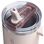 Stanley Quencher ProTour Flip Straw Tumbler with Leakproof Lid 30 oz | Built-In Straw & Handle | Cupholder Compatible for Travel | Insulated Stainless Steel Cup | BPA-Free | Rose Quartz - Image 4