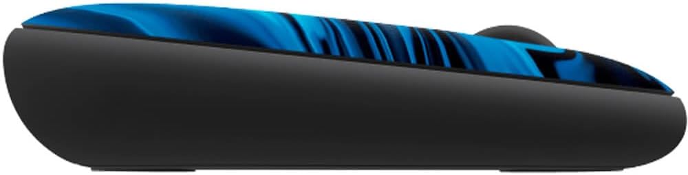 Logitech M340 Wireless Mouse with Limited Edition Prints, USB Receiver and Silent Clicks, Portable Wireless Mouse for Laptop, PC, Windows, Chrome, Surface – Blue Galaxy