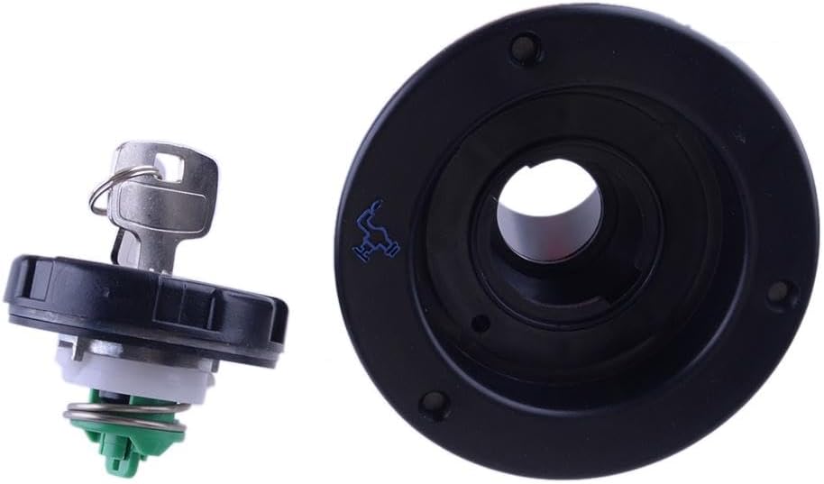 beler Black Gravity Fresh Water Inlet with Lock Tank Hatch Filler Cap Fit for Caravan RV Camper Car