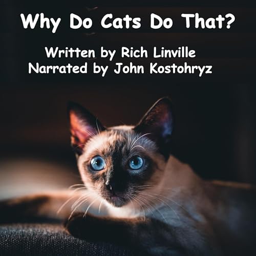 Diseño de la portada del título Why Do Cats Do That?