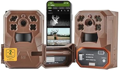 Moultrie Edge Cellular Trail Camera - Nationwide 4G LTE - HD Video-Audio - Built in Memory - Cloud Storage