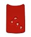 Produktbild Happyit 4 Tasten Silikon Auto Smart Key Cover Fall für Renault Clio Scenic Megane Duster Sandero Captur Twingo Koleos Fernbedienung (Rot)