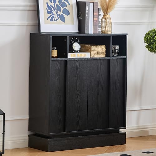 Image of 31.7'' Mid Century Modern Accent Sideboard Storage Cabinet