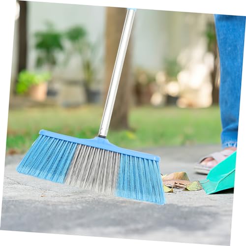 Cabilock Borstenbesen bbrush bürstchen putzbürste wasserstaubsauger flachmop scopa breiter Schrubber wiederverwendbarer Besen Müllreinigungsversorgung Terrassenschrubber Rostfreier Stahl – Bild 4