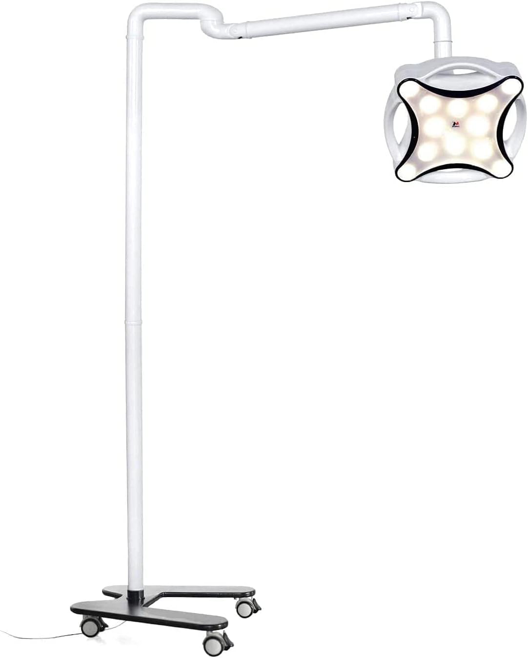 30W LED Shadowless Light 12PCS High-Power Light Sources Mobile Type Portable Auxiliary Lamp LED Surgical Cold Lamp with