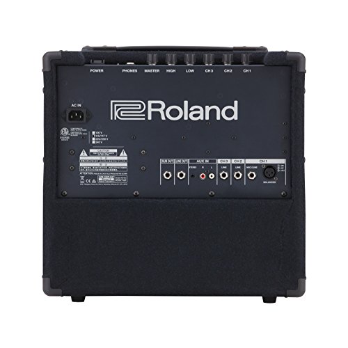 Ampli clavier KC-80 Roland combo 3 canaux de 50W pour mixage audio