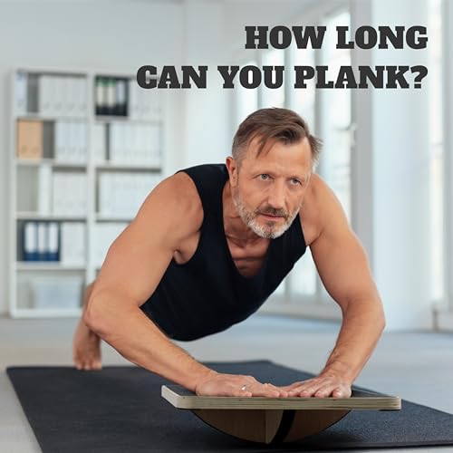 INFIDEZ Plank Board - Pranchas de Equilíbrio Inspiradoras para Adultos para Adultos, Prancha Oscilan