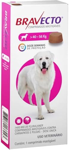 Bravecto Antipulgas Caes 40 A 56kg + Surpresa