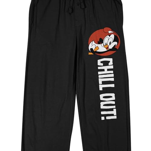 Bioworld Chilly Willy Chill Out Men's Black Sleep Pants2