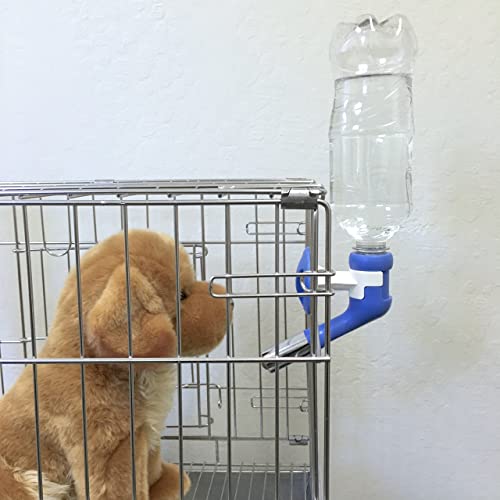 Image of Choco Nose No-Drip Water Bottle for Large Dogs (Over 50 lb) - Leak-Proof Patented 22mm Nozzle Helps Prevent Mess & Spills, BPA Free Cage & Crate Mount Feeder for Kennels, 16.9 fl oz (C570)