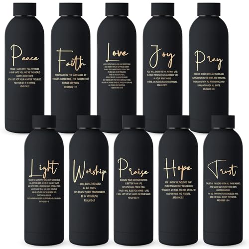 LemonRoad 10 Pcs Father's Day Christian Gifts for Men Stainless
