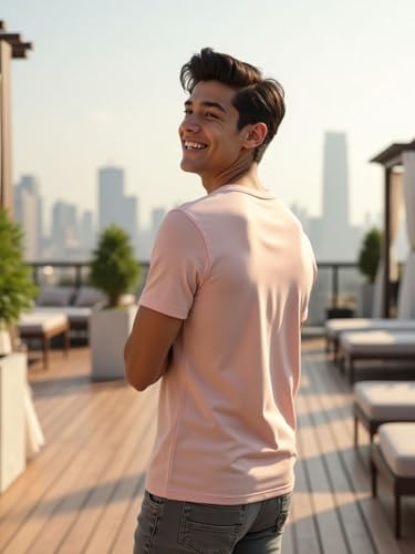 Image of Nobero Men's Regular Graphic Printed T-Shirt for Men | Soft Cotton | Classic Fit | Printed Casual Tshirt for Men