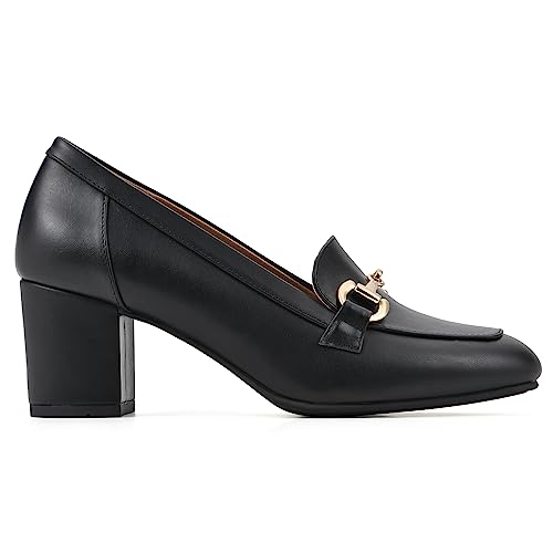 Image of WHITE MOUNTAIN Women's Shoes Freehold Block Heel Loafer