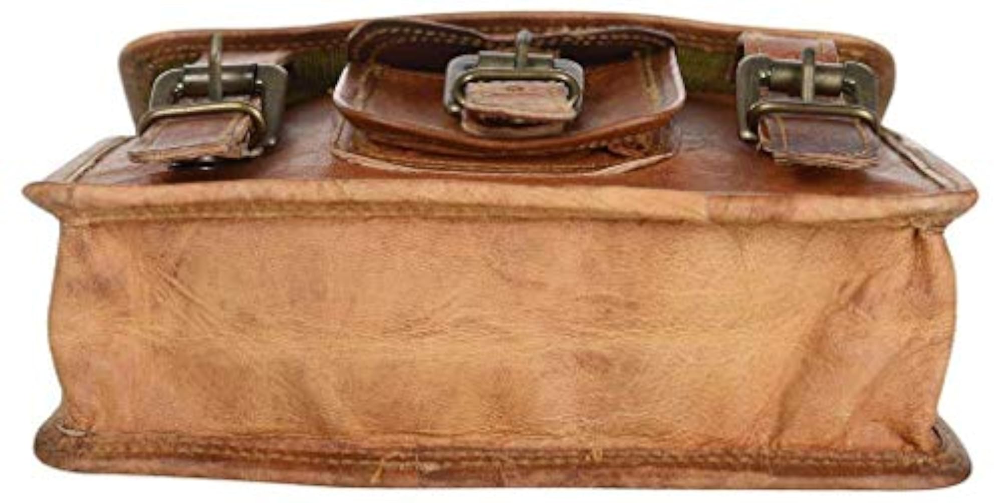 Men's Genuine Tab Messenger Bag
