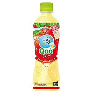 コカ・コーラ ミニッツ メイド Qoo りんご 425mlPET ×24本" 