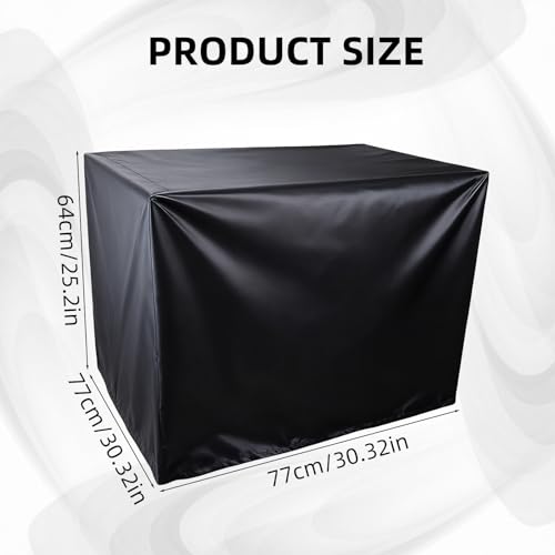 Housse de protection pour foyer à gaz extérieur bâche rectangulaire étanche 77cm - 3