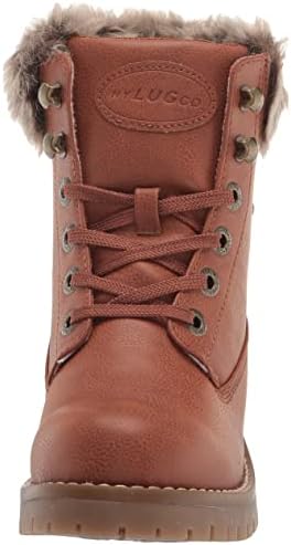 Lugz Women's Flirt Hi Faux Fur Fashion Boot, Rust/Gum, 7.5 | Image 1