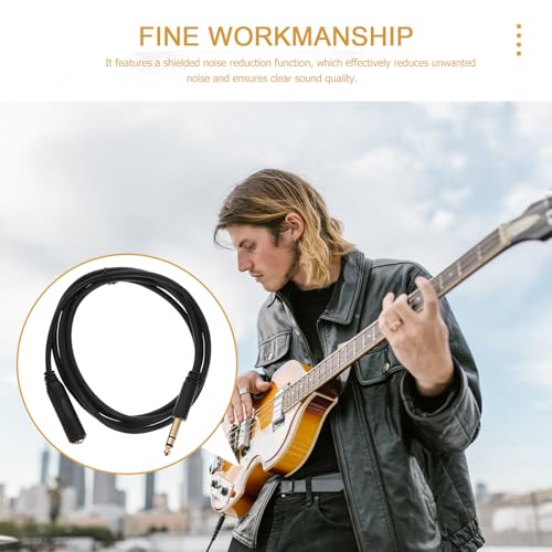 Cable de audio extensión macho a hembra para guitarra y teclado miniatura 6
